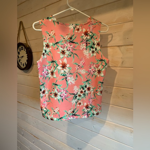 Stella & Ginger | Pink Floral Tank - Picture 5 of 5